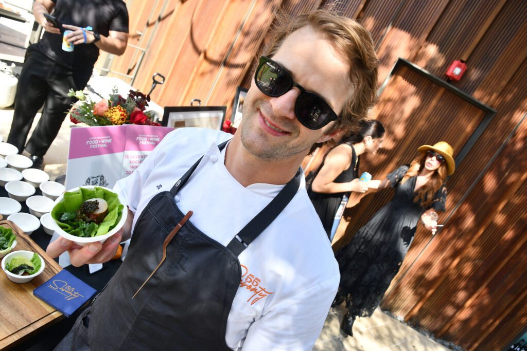 Chef Josh Sutcliff of the highly anticipated 55Seventy private wine club coming to Houston in 2026 (Photo by Dave Rossman)