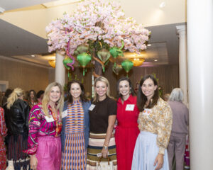Co-Chair Lorene Agather, Taylor Lacy, Lauren Moore, Morgan West and Meredith Ray (Photo by Sharon Ellman, Ellman Photography)