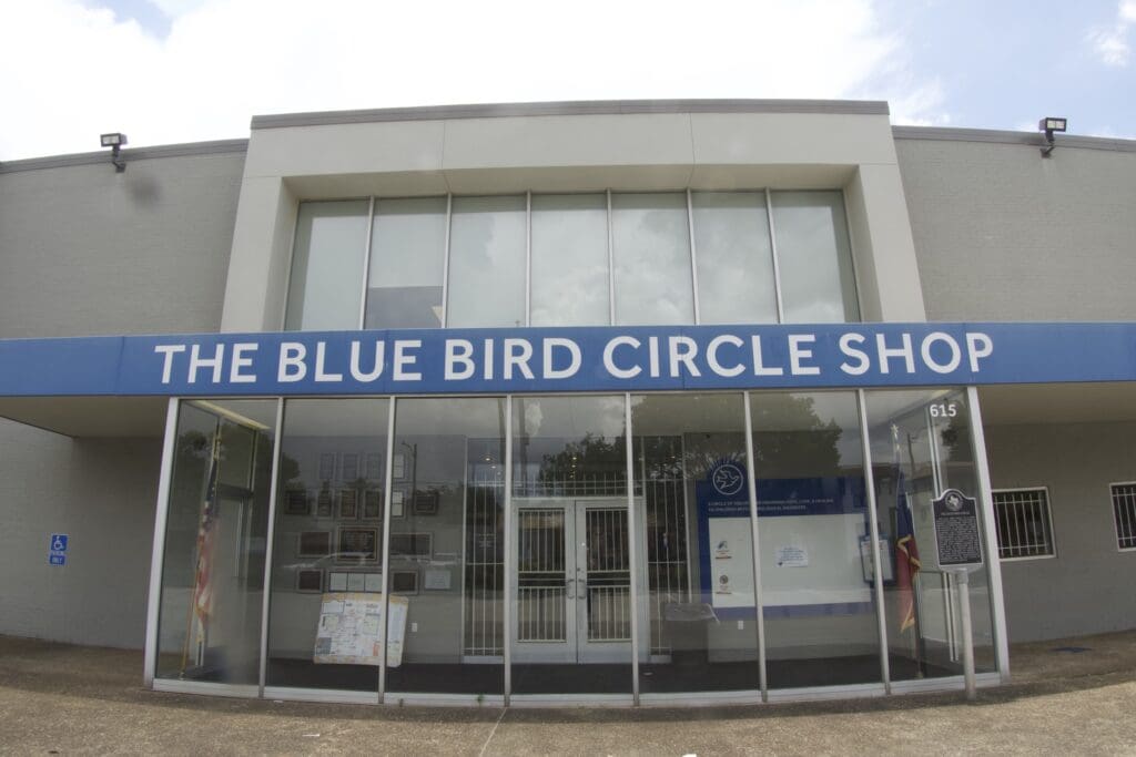 Shopping at the Blue Bird Circle Couture Boutique, 615 W. Alabama,  begins at 10 am on Saturday