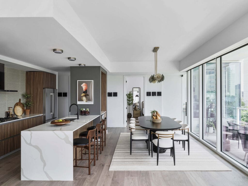 High-end finishes abound in 2811 Maple, the new residential high-rise in Uptown Dallas. (Photo by Eric Laignel)