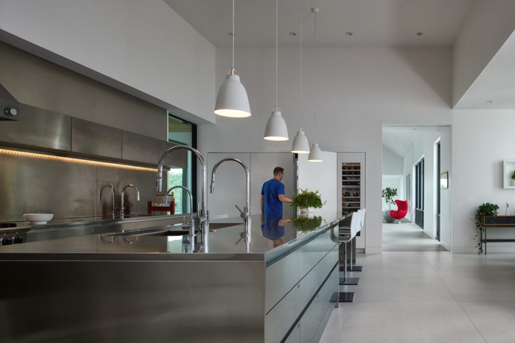 This is a rare chance to walk through two signature homes by one of the best residential architecture firms in Houston. 