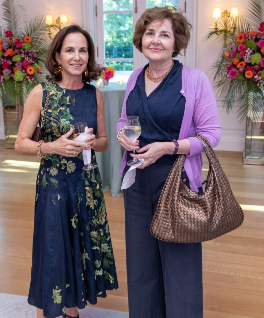 Ann Wolf, Rebecca Rabinow at Curtis & Windham Architects book signing (Photo by Jordan Geibel)