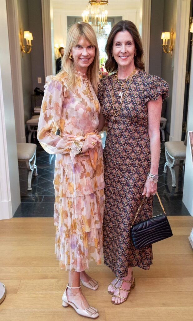 Chesie Breen, Phoebe Tudor at Curtis & Windham Architects book signing (Photo by Jordan Geibel)