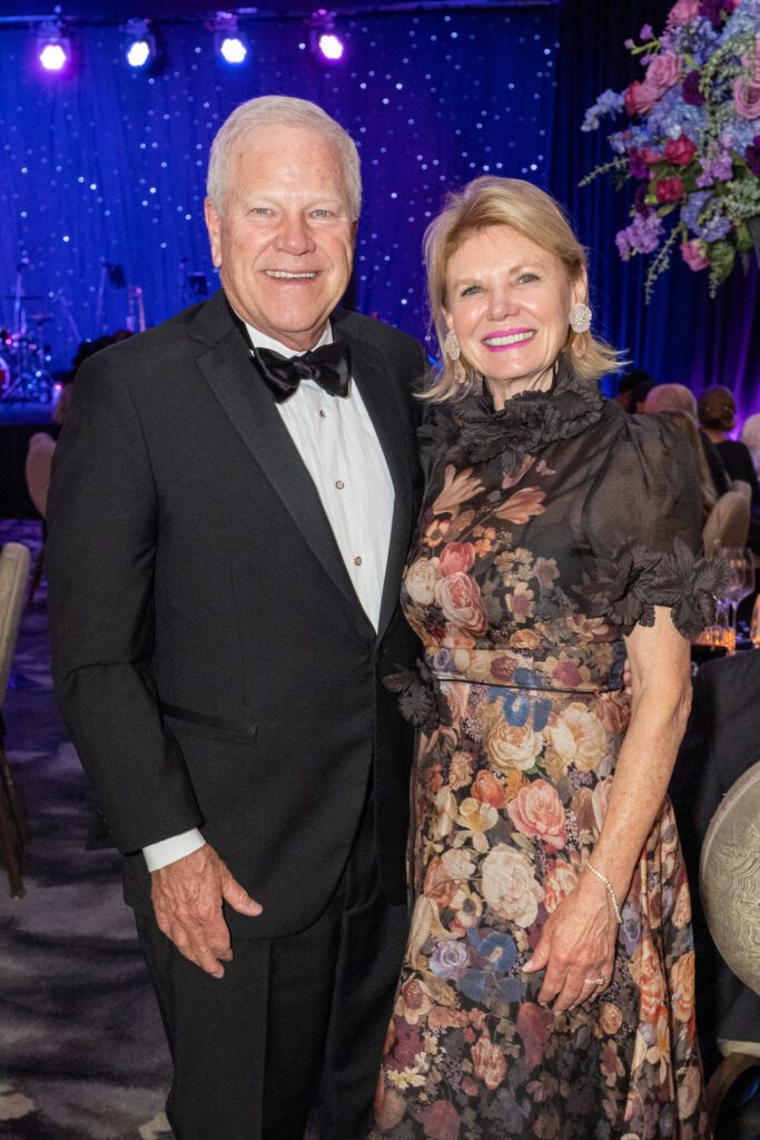 Christopher Laquer, Anita O'Shaughnessy at the Menninger Clinic Centennial Celebration. (Photo by Jacob Power)