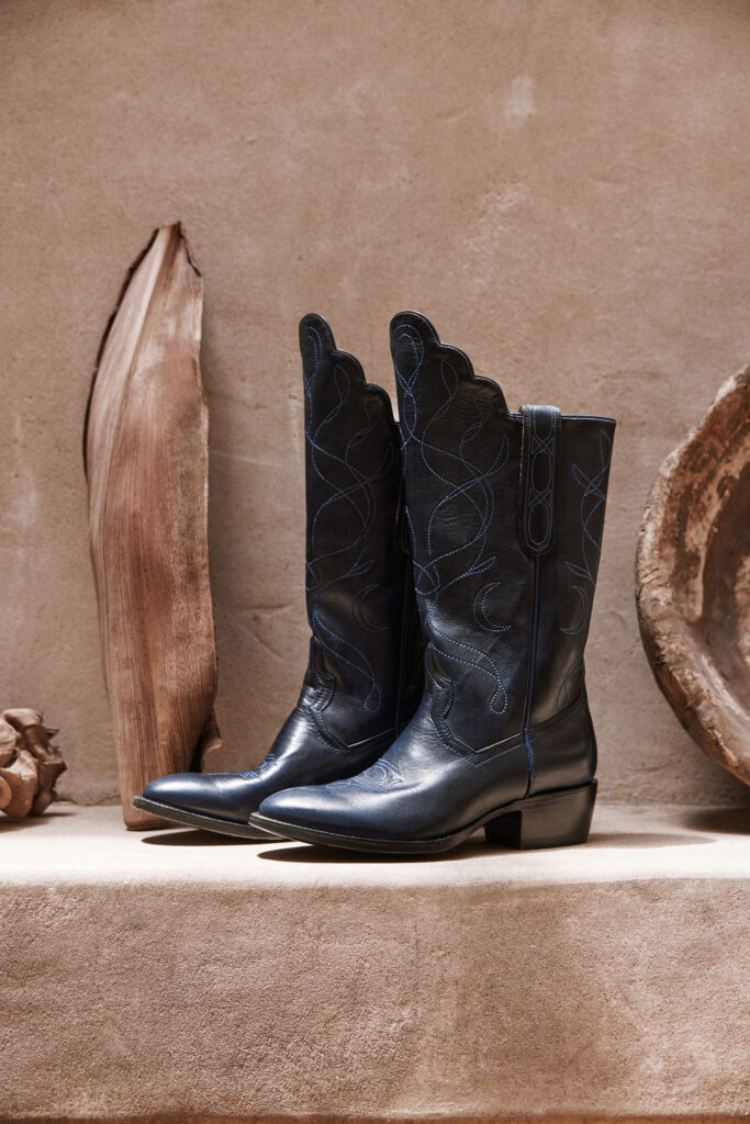 The Sarah Boot is available in Yellow Rose by Kendra Scott boutiques and online.