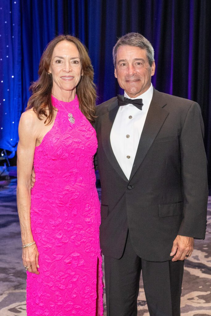 Liz & Ned Schwing at the Menninger Clinic Centennial Celebration. (Photo by Jacob Power)