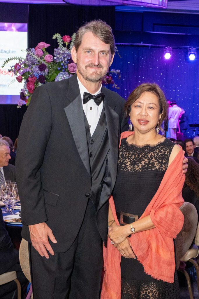 Pau & Carol Beck at the Menninger Clinic Centennial Celebration. (Photo by Jacob Power)