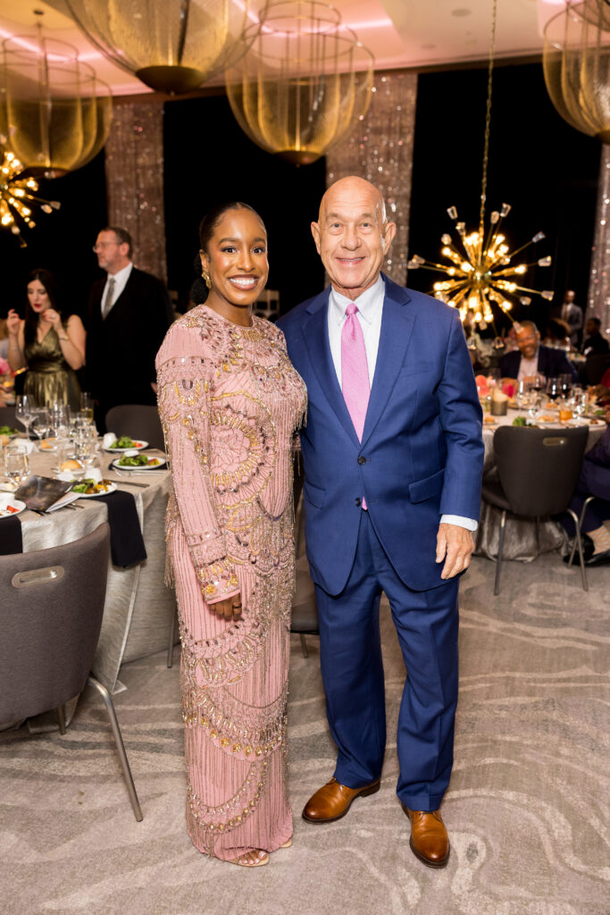 HAA CEO Taylor Jackson, Mayor John Whitmire at Houston Arts Alliance 2025 Gala: Luminescence (Photo by Hung Truong)