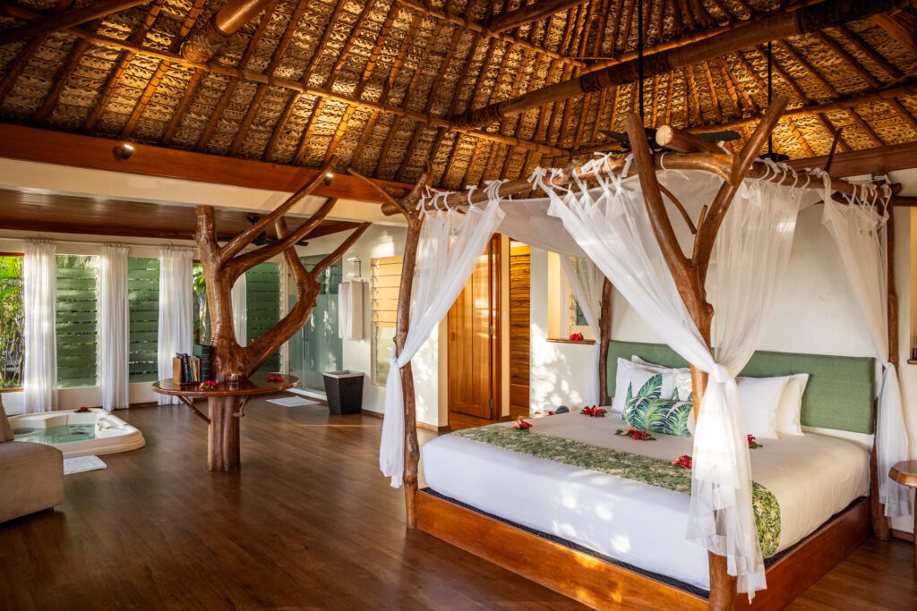 The villas, or "bures" as they're known, are beautiful and well-appointed.  (Photo by Turtle Island)