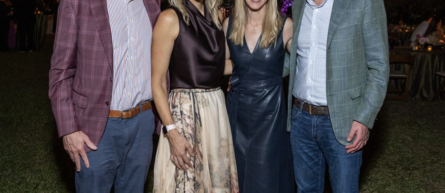 Oliver and Melissa Tuckerman; Margot and Zach Davis Photo_ Jenny Antill-min (Photo by Jenny Ant)