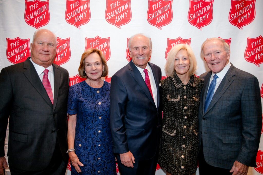 Rick and Sheree Davis, Ray and Denise Nixon, Bobby Lyle  (Photo by The Salvation Army of North Texas)