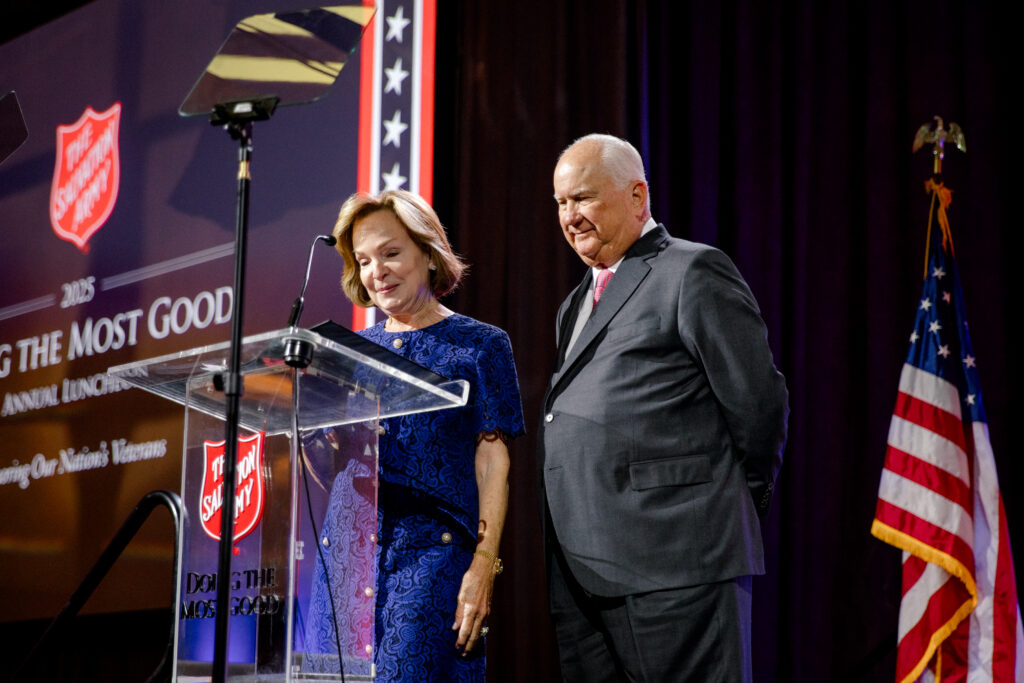 Sheree and Rick Davis (Photo by The Salvation Army of North Texas)