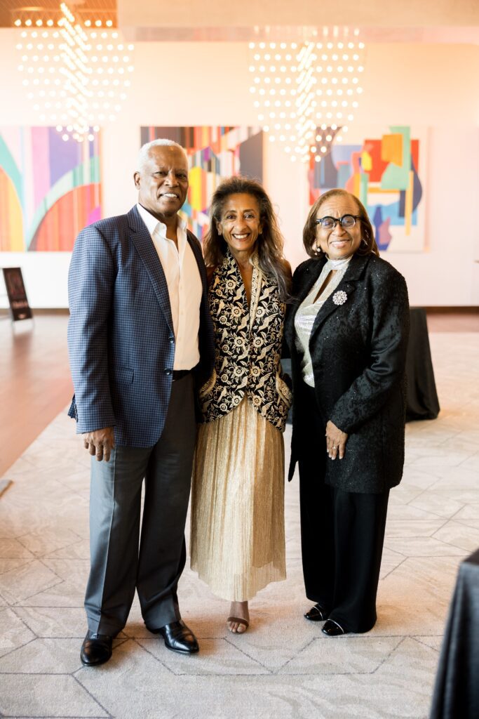 Tony Chase & Dina Alsowayel, Brenda Peters-Chase at Houston Arts Alliance 2025 Gala: Luminescence  (Photo by Hung Truong)