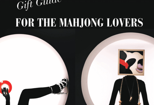 The Mahjong craze is not going away, so why not embrace it with the perfect gift?