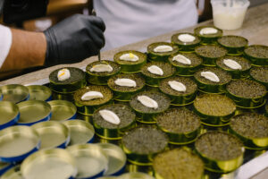 BeDESIGN, caviar appetizer