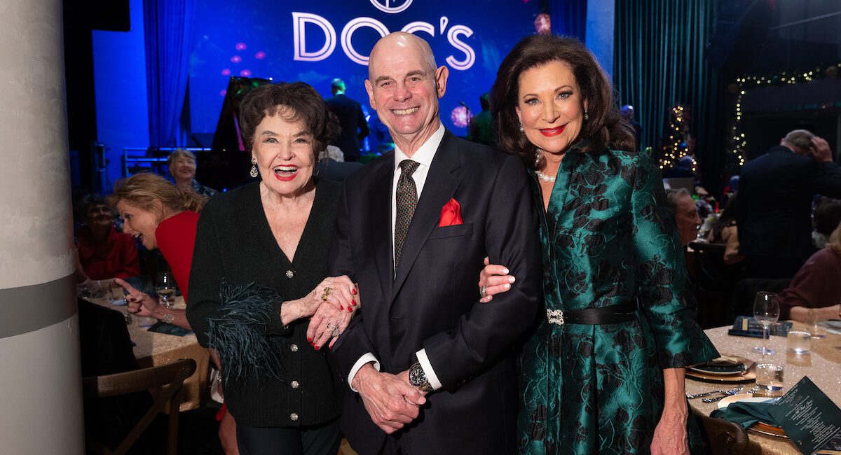 Warner Roberts, John Hrncir and Legendary Trasure Betty Hrncir (Photo by Daniel Ortiz)