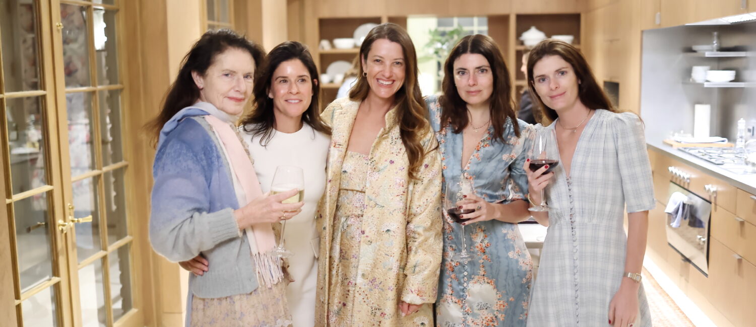 Luisa Beccaria Bonaccorsi, Monica Palandjoglou, Alice Adair, Lucilla Bonaccorsi, Luna Bonaccorsi (3) (Photo by Quy Tran)