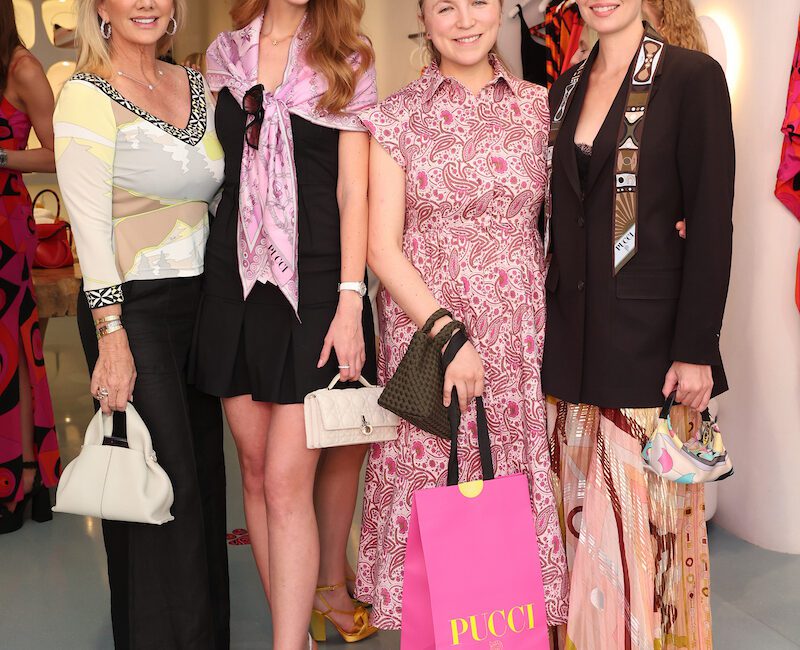 Anne Carl, Madeline Eastham, Annie Bass, Elizabeth Carl