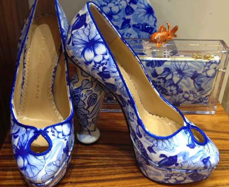 The Porcelain Pump at Charlotte Olympia