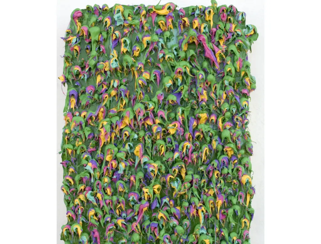 Julon Pinkston is one of five headliners in "Eating Paint" at Rudolph Blume/ArtScan. 