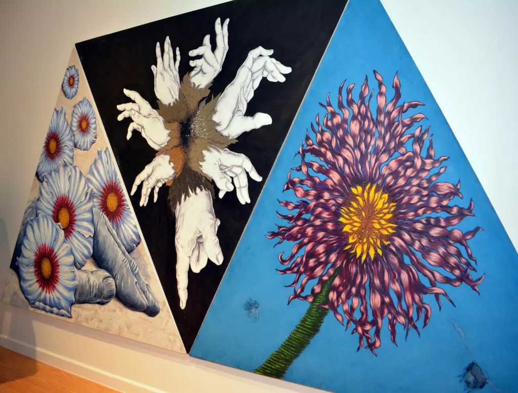 At Jim and Ann Harithas' Station Museum of Contemporary Art, Wayne Gilbert received his due in 2015, included in "Degrees of Separation." 