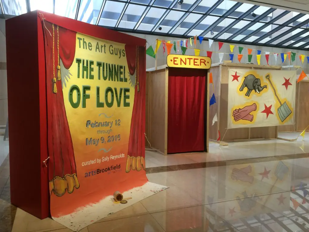 The Art Guys' "Tunnel of Love" has all the thrills of carnivals from days gone by, sans the seediness. 