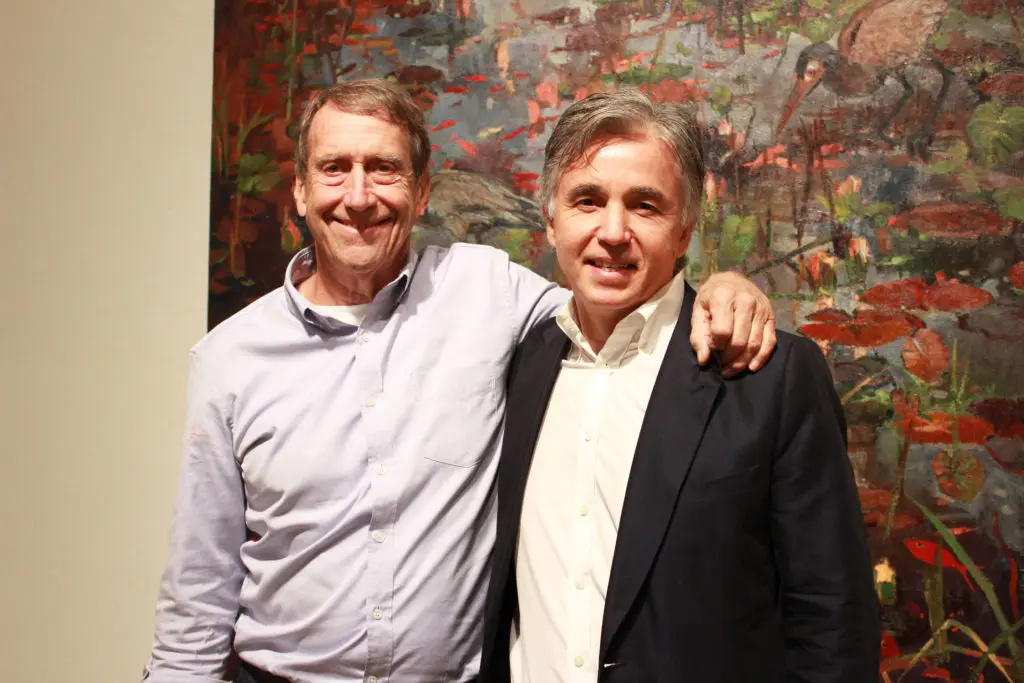 John Alexander Signs Volumes *at McClain Gallery