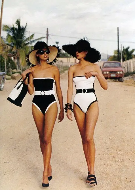 One-Piece Suits Are Way Hot for Summer