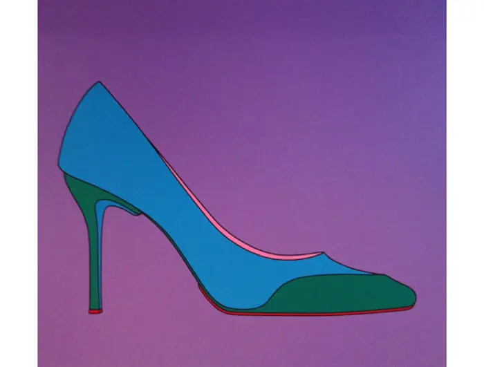 Michael Craig-Martin, the honoree of Friday night's MTV Re:Define bash, took over the town. Craig-Martin's vibrantly hued stiletto greeted fair-goers at the entrance to FIG. 