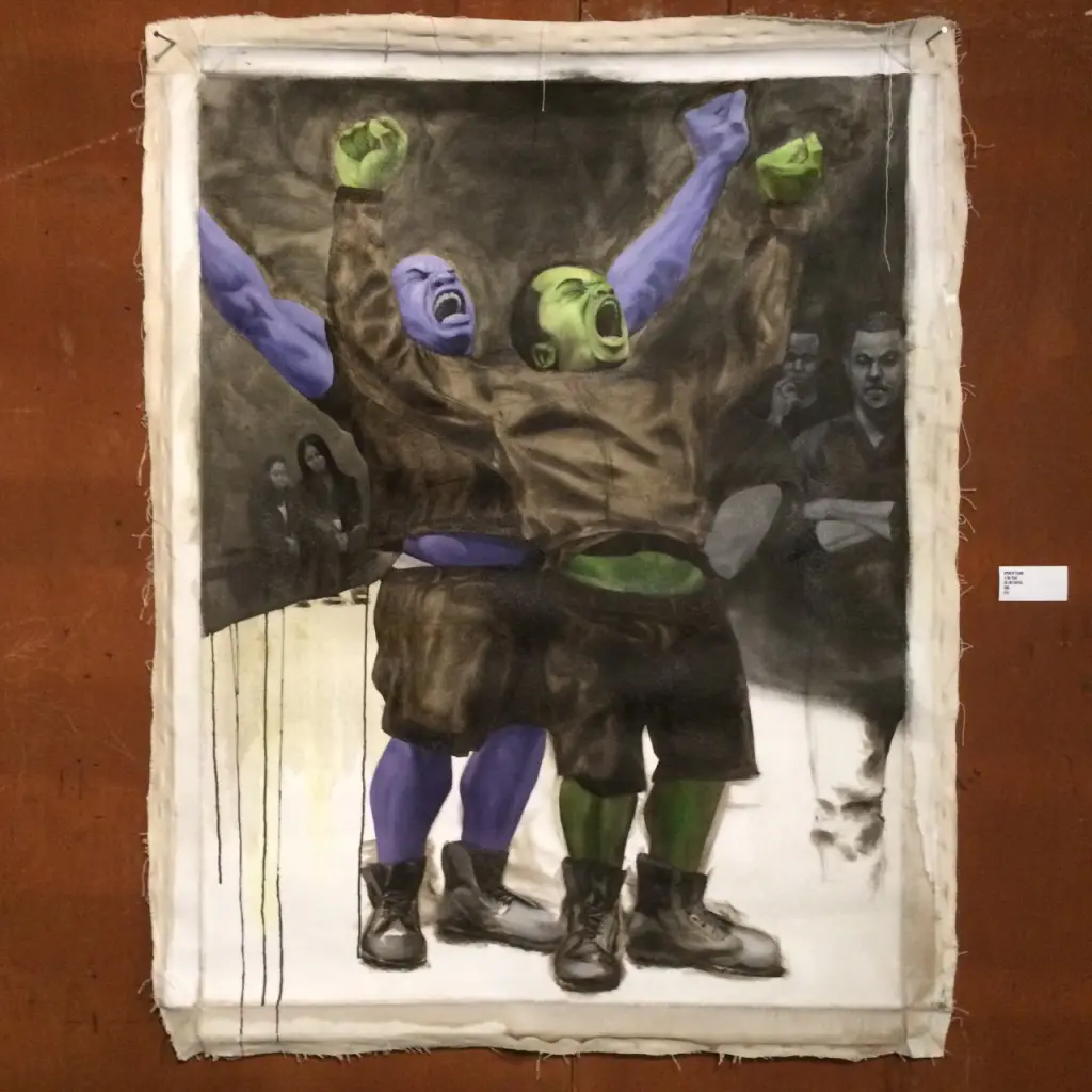 Spencer Evan's pop-inflected canvas at The Consortium 