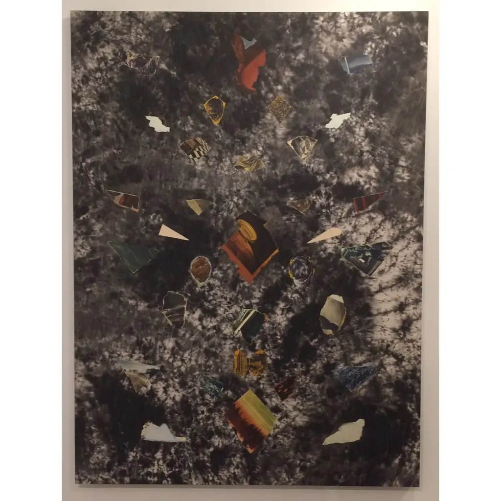 Ian Tweedy's "Fragment Study V," 2015, at Monitor (Rome/New York), Dallas Art Fair