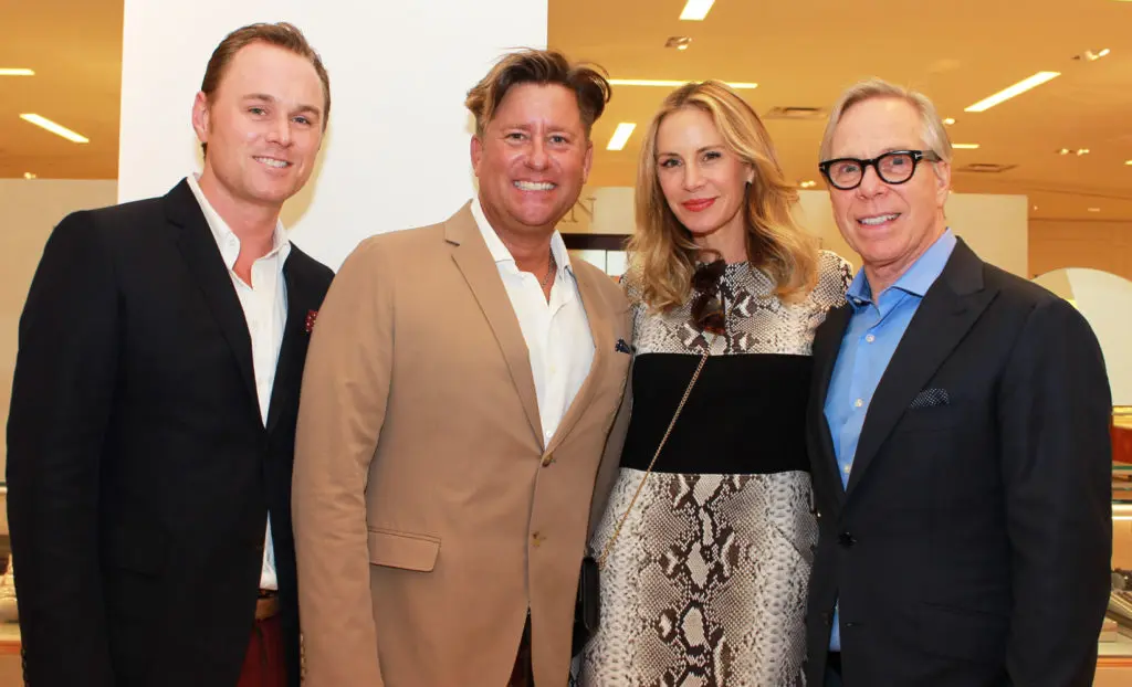 Dee Ocleppo and Tommy Hilfiger Private Dinner at Saks Fifth Avenue