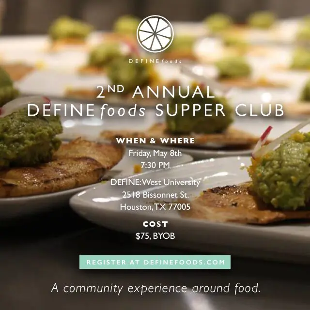 Define Foods Supper Club
