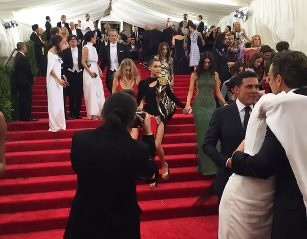 Met Gala with Nasiba Adilova