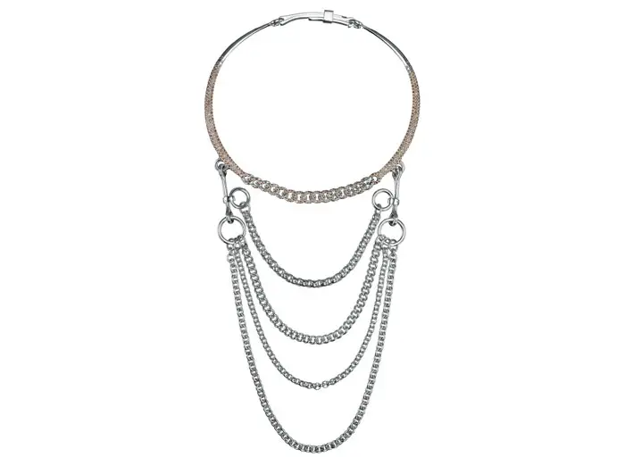 Chaines necklace from Hermès' Mors de Bride jewelry collection