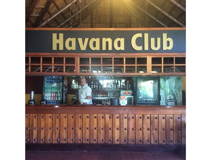 Bar at the Havana Club