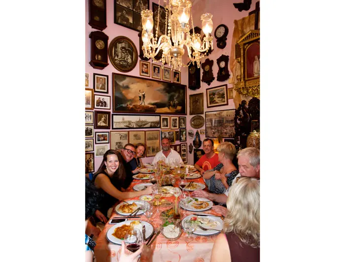 Dinner at San Cristobal