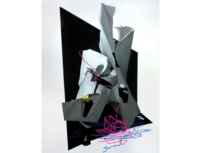 A fresh face in the Texas painting realm, University of North Texas MFA grad Shayne Murphy's "Surfacing," 2013, demonstrates a sure-footed new language of abstraction. (Murphy was a 2014 Lawndale Art Center studio program resident.) He's among the most promising Texas finds from "Everyday is Ordinary."