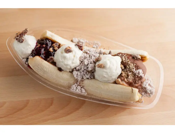 Banana split at Cloud10 Creamery. Photo courtesy Cloud10's Facebook Page.  