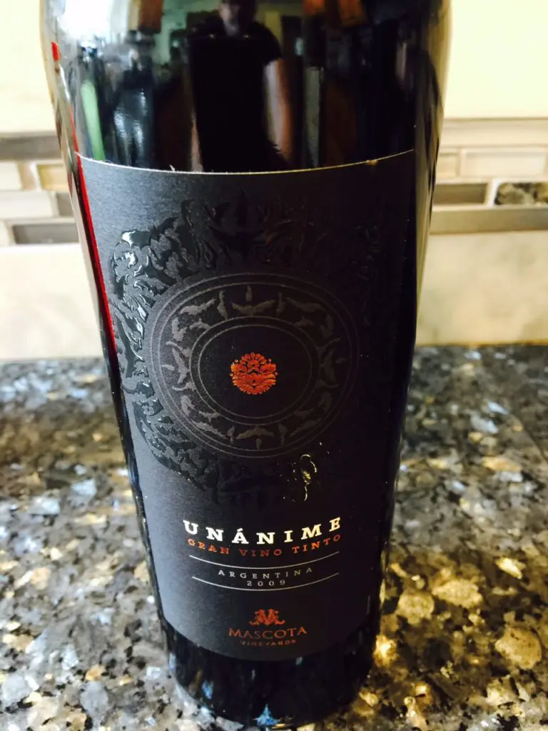 Wines We’re Drinking Now:* Mascota Vineyards Unánime 2009
