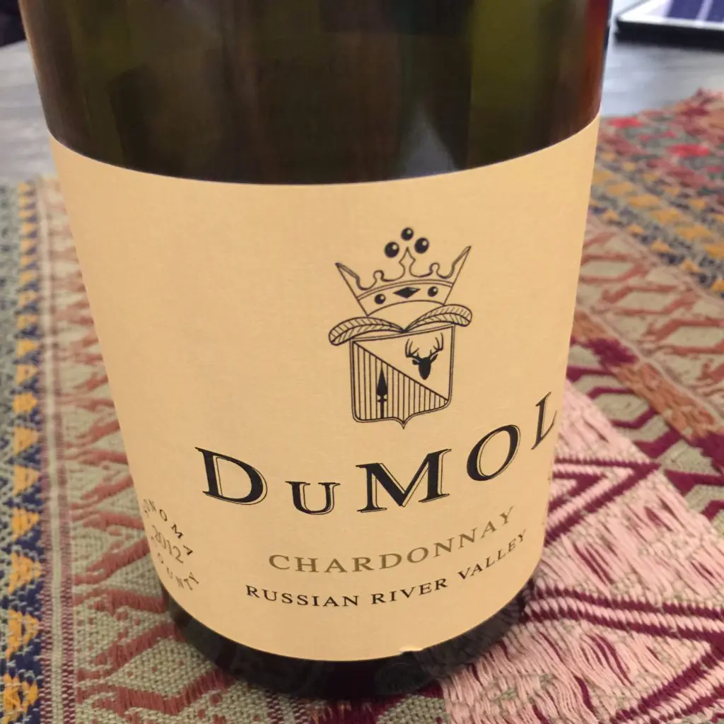 Wines We’re Drinking:* 2012 DuMol Chardonnay* Russian River Valley