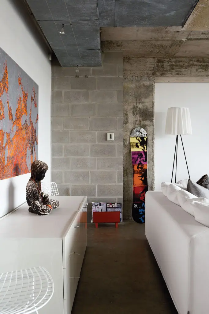 Exposed ductwork 