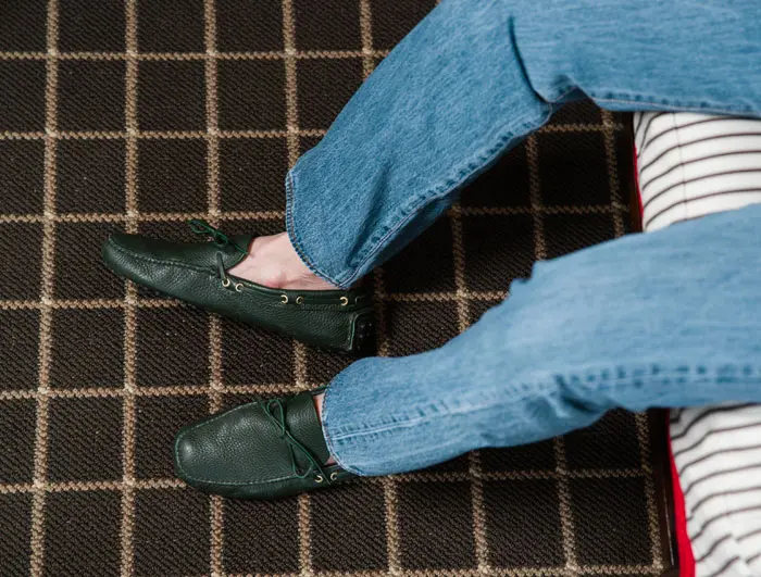 Another pair of more casual leather drivers