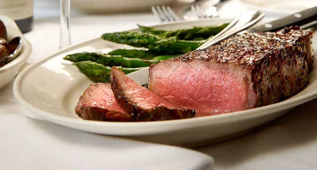 Pappas Bros. Steakhouse  reveres wine and food.
