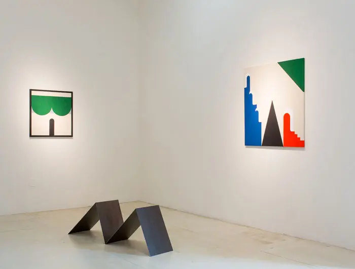At MoMA PS1, Math Bass’ “Off the Clock” installation. Photo Pablo Enriquez. 