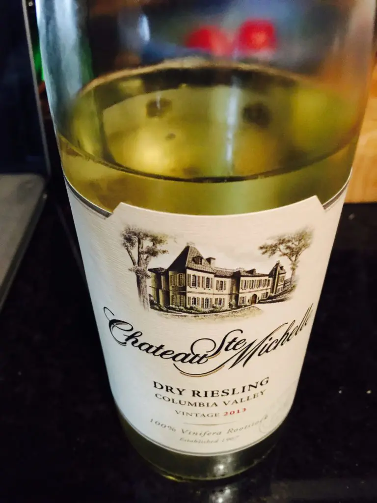 Wines We’re Drinking Now:* 2013 Chateau Ste. Michelle Riesling