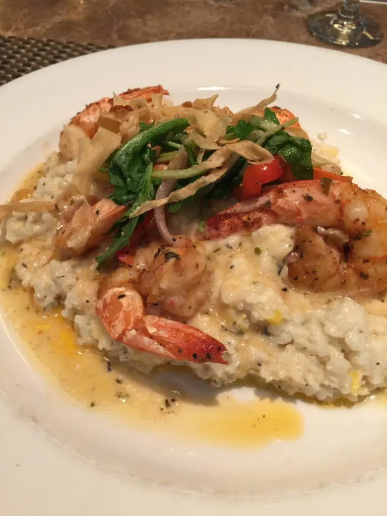 What We’re Eating Now:* Shrimp and Grits at Brennan’s