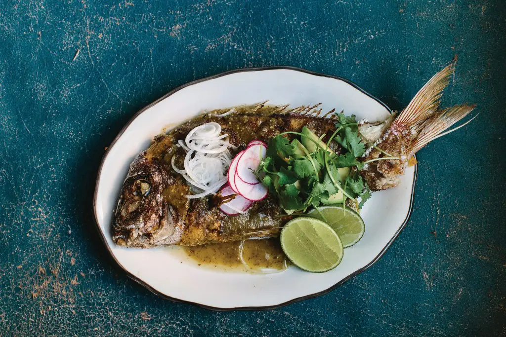 Gulf red snapper from the Atlanta kitchens of Ford Fry (Photo by Andrew Thomas Lee)
