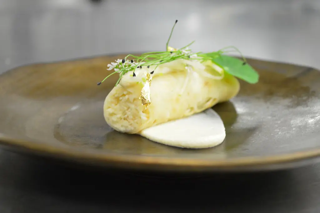 Celery remoulade with Granny Smith apple