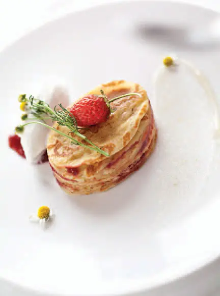 One of pastry chef Tanya Herrin’s many dessert offerings.